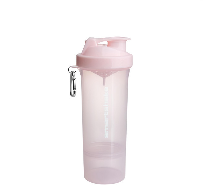 SmartShake 雙層搖搖杯, 櫻花粉, 500ml, 1個