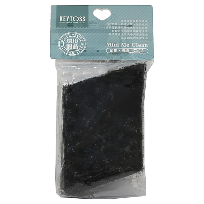 KEYTOSS 詰朵斯 強力黑金鋼菜瓜布 焦/炭/垢專用 CK7692 10.5*7.5 cm, 2入, 1包