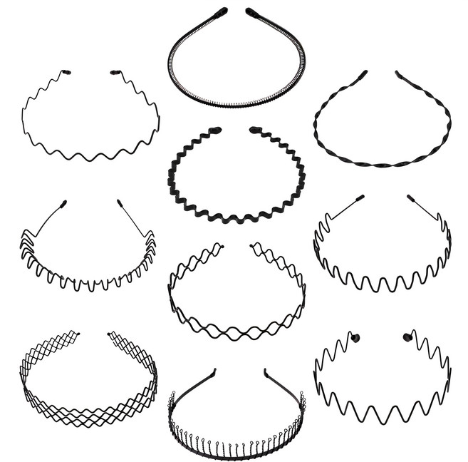 Tamsaa 男女適用 髮箍組 Set 10