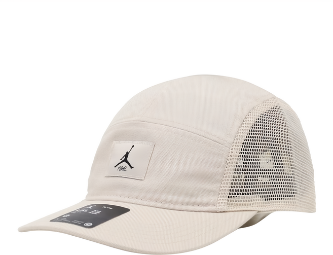 NIKE 耐吉 JORDAN 喬丹 U J FLY CAP JUMPMAN 棒球帽 成人款 男女同款, 米色, 1個