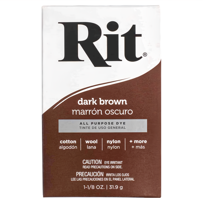 Rit 瑞特 粉末染劑 DARK BROWN深棕31.9G RT-83250, 31.9g, 1色