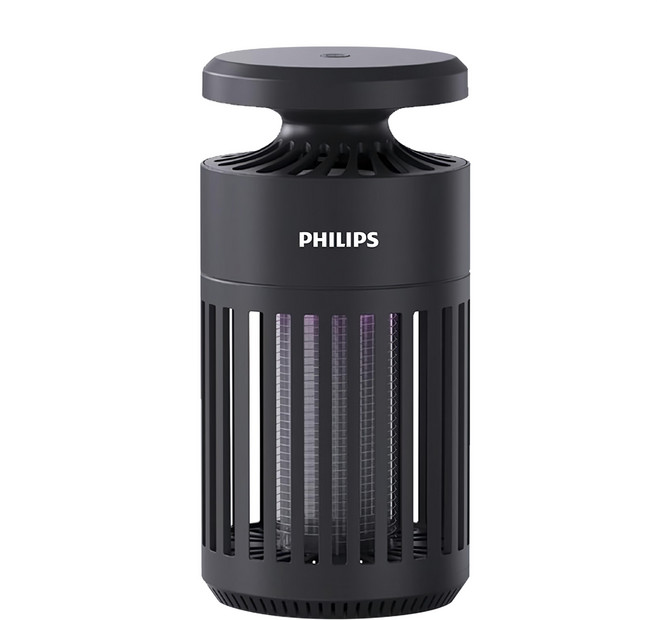 PHILIPS 飛利浦 電擊吸入式捕蚊燈 239.8 x 122 x 122mm 黑色, 66275