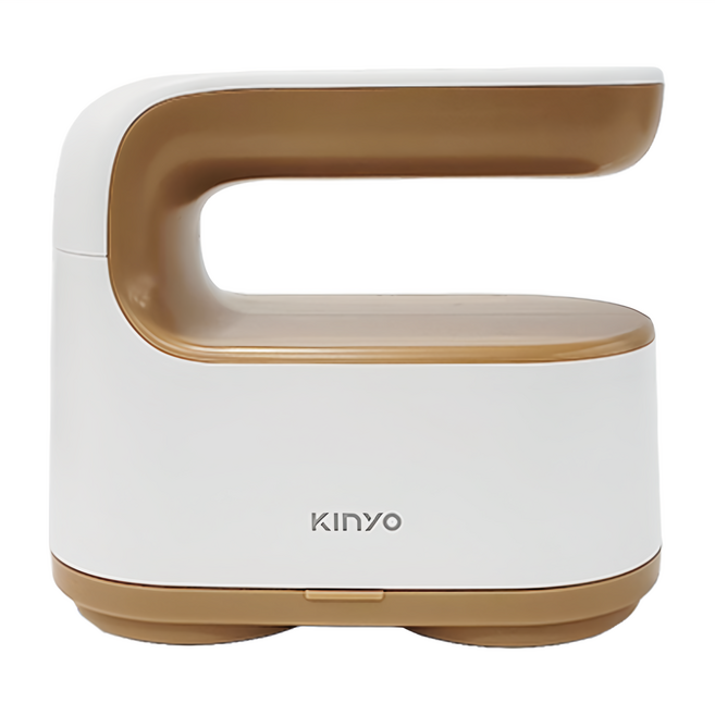 Kinyo 雙刀頭充電式除毛球機 137.5 x 74.2 x 122mm 350g, CL-528, 白色 + 棕色