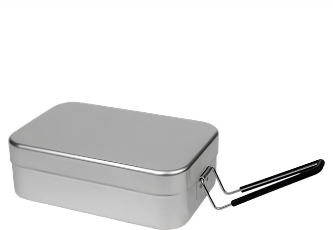 trangia Mess Tin 209 煮飯神器vs便當盒 270g 1.3L, 銀色, 1個