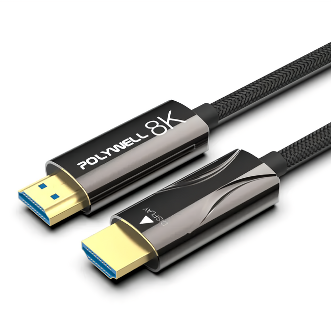 POLYWELL 寶利威爾 HDMI 8K AOC光纖線 4K144 8K60 UHD 工程線, 40m, PW15-W60-R040, 1條