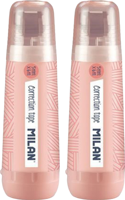 MILAN 1918系列 360度零死角修正帶, 顏色隨機, 2個