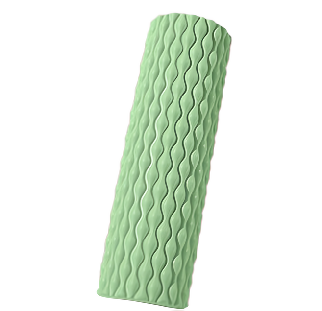 Momosiri 桃尻 水滴款瑜珈按摩滾筒 便攜款, 抹茶綠, 1個