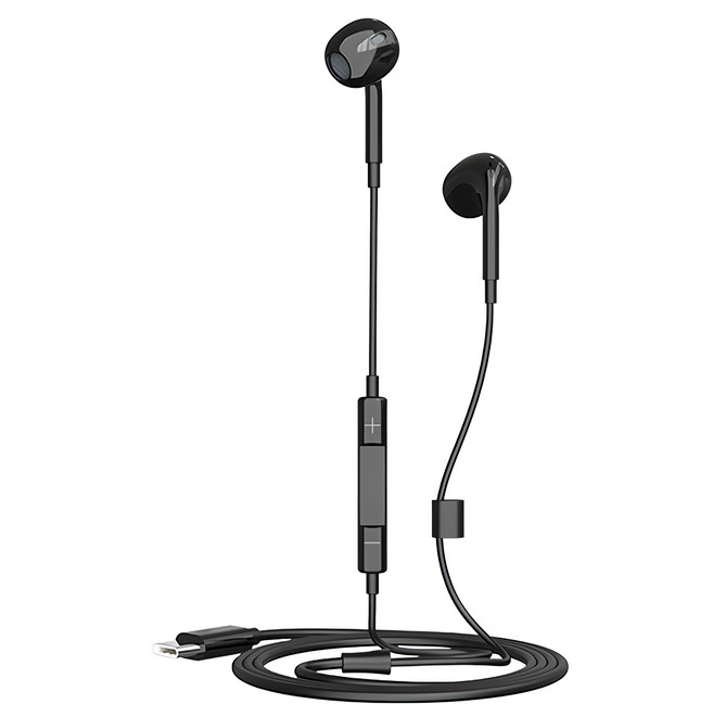 SEEHOT 嘻哈部落 Type-C 耳塞式 耳機 內建DAC 麥克風 13mm 黑色 SH-MHC300