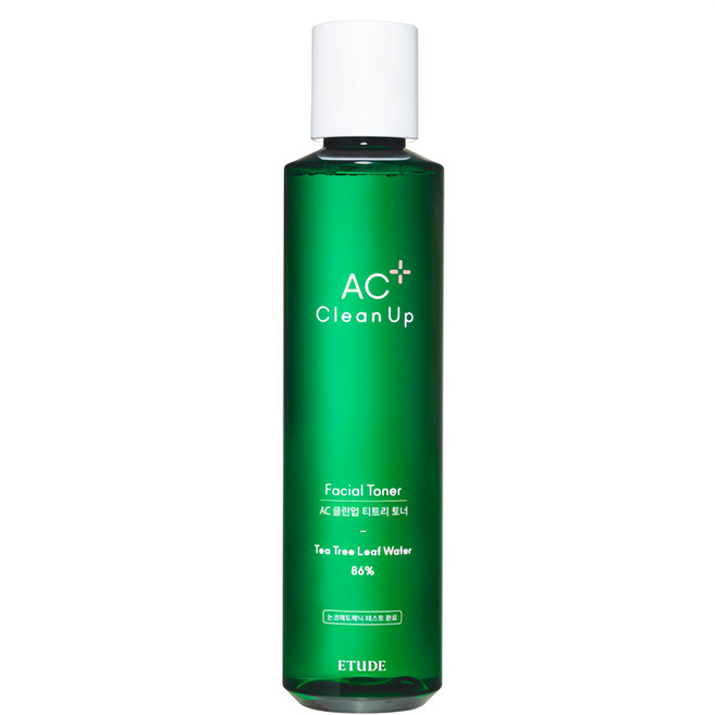 ETUDE AC Cleanup 茶樹爽膚水, 200ml, 1瓶