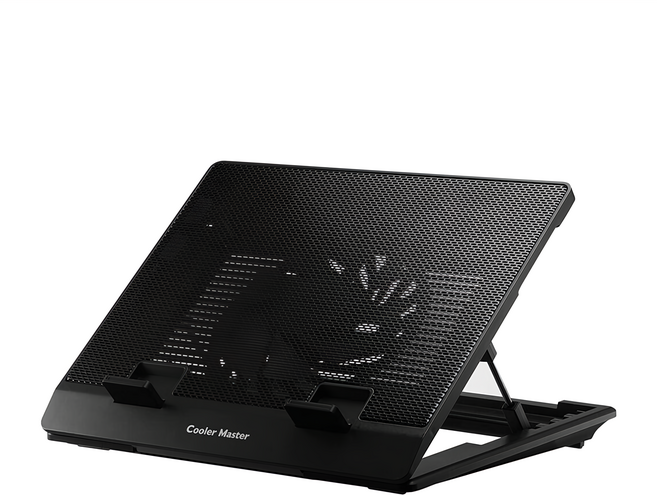 COOLER MASTER 酷碼 Notepal Ergostand Lite 支架式散熱墊, 黑色, 1個