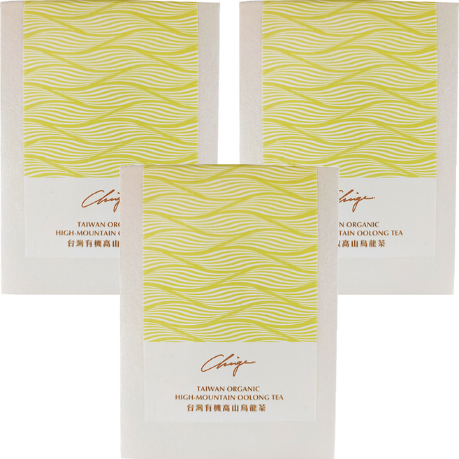 Ching-E 瀞 台灣有機高山烏龍茶, 2.5g, 5包, 3盒