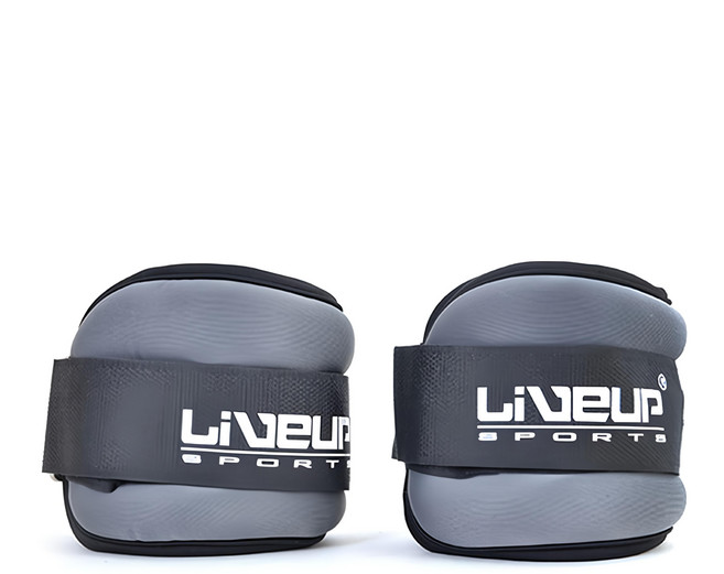 LiveUP 負重帶 2入組, 灰色, 1kg
