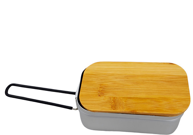 煮飯神器 中(16.9 x 6.5 x 9.5cm) 木蓋 800ml, 1個, 黑