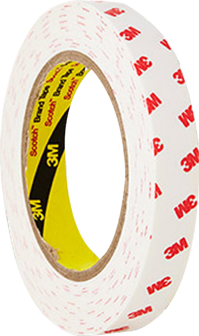 3M Scotch 泡棉雙面膠帶 18mm*5m 白色, 1捲