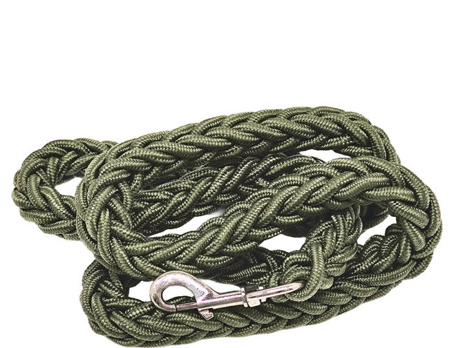 八股編織防暴衝牽繩, 顏色隨機, 1條