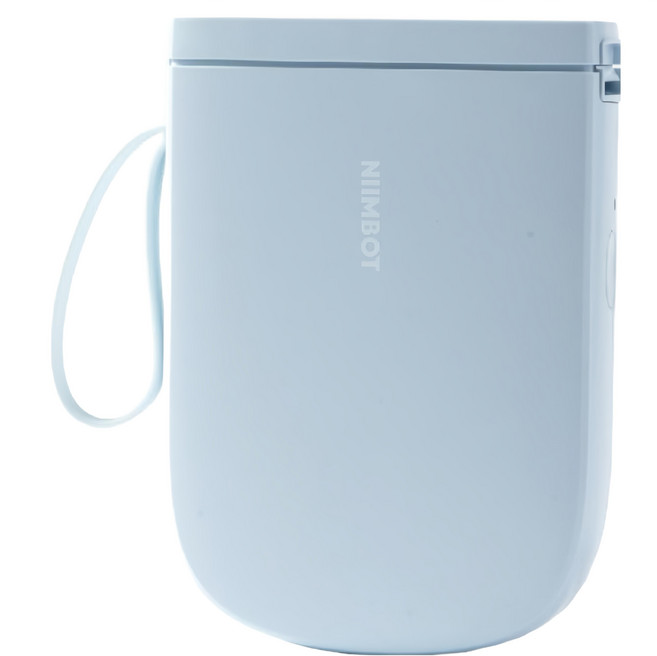 NIIMBOT D11 智能標籤打印機 1500mAh電池容量, 月白藍, 1組