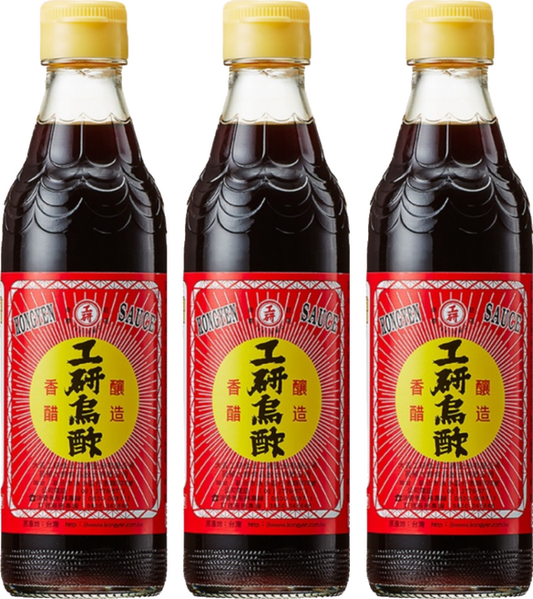 KONG YEN 工研 烏酢, 600ml, 3瓶