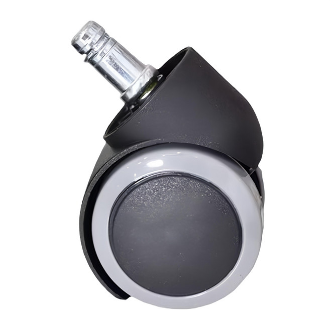 CABLE&HOME'S 凱堡家居 PU輪5顆組 電腦椅專用 靜音防刮地板 台灣製, 1組, 灰色