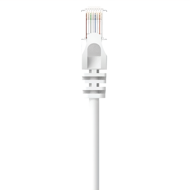 POLYWELL 寶利威爾 CAT6 極細高速網路線 RJ45福祿克認證 PW15-W58-Q030, 3m, 白色, 1條