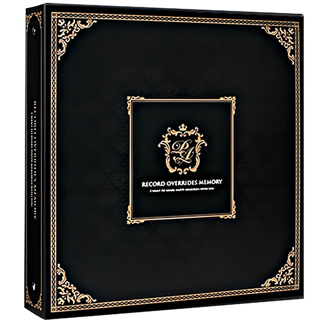 ALBUM Shop 大型活頁夾經典相簿, 黑色, 50張