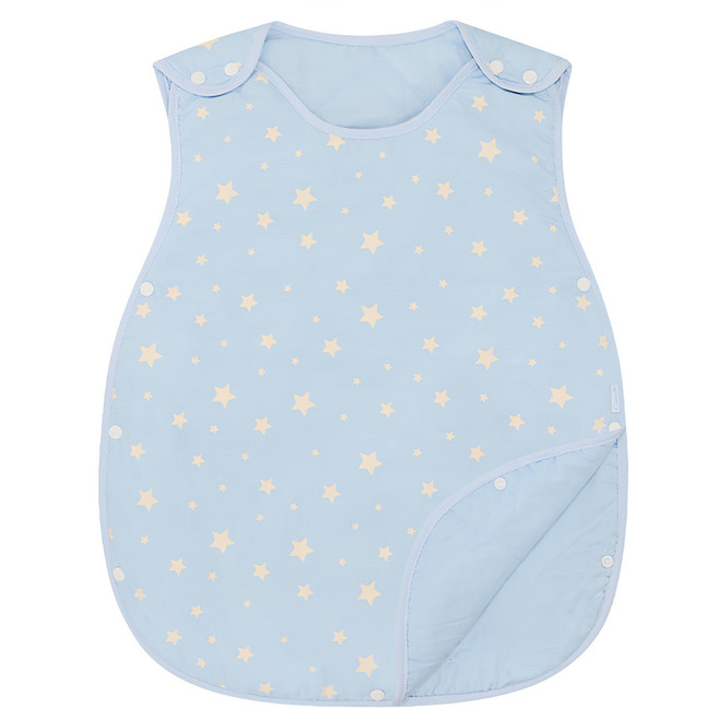 Combi 康貝 Ag + PRO銀離子抗菌四季防踢被 雙面, 星星藍