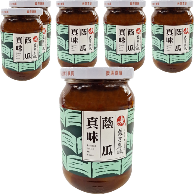 義興嘉釀 真味蔭瓜, 360g, 6罐