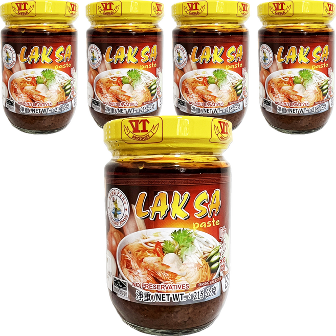 NANG FAH 仙女牌 叻沙醬, 215g, 5罐