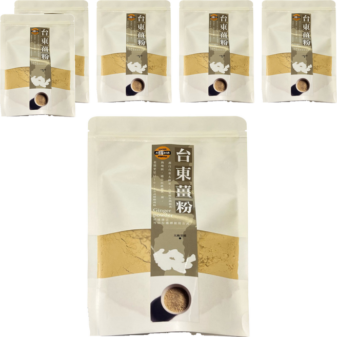 Sunfood 台東薑粉, 100g, 6包