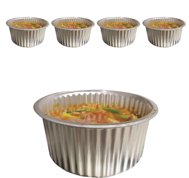 Yangpoon 拋棄式鋁鍋 一般型 KJ-250 L, 1組, 5入