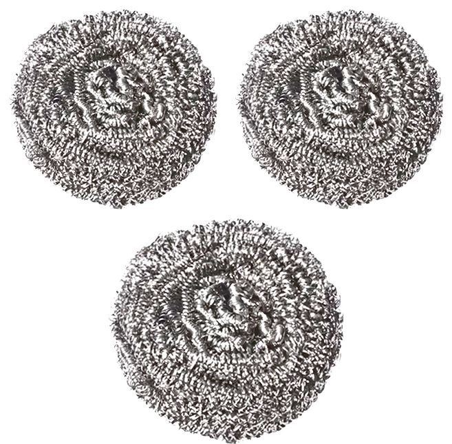 HIKARI 日光生活 鋼絲刷球, 3個, 1組