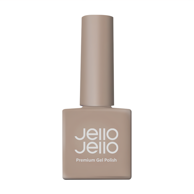 Jello Jello 透色系列 彩色美甲凝膠, JJ-19 Dolce Brown, 10ml, 1瓶