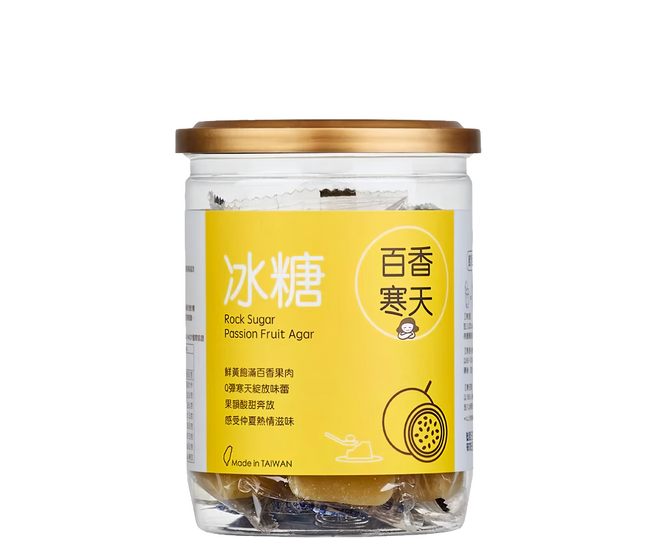 蜜思朵 冰糖百香寒天, 1罐