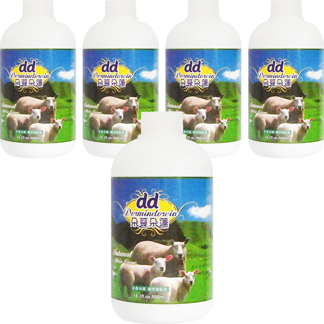 Dormindorcin 朵蔓朵蓮 綿羊油乳液, 500ml, 5瓶