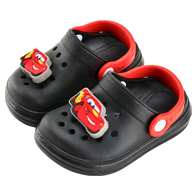 BORUI 柏睿鞋業 兒童款 DN電燈飾釦洞洞兒童涼鞋 造型防水園丁鞋
