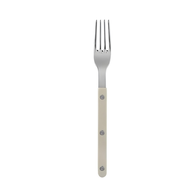 SABRE PARIS BISTROT 復古酒館鈕扣亮面系列 主餐叉 22cm, 卡其色, 叉子, 1支