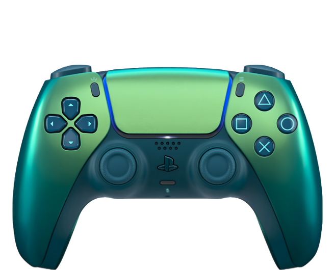 PlayStation DualSense PS5 無線控制器 閃耀青, 1個, CFI-ZCT1G10