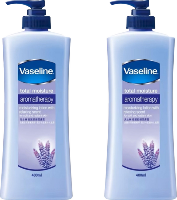 Vaseline 凡士林 香薰舒緩潤膚露, 400ml, 2瓶