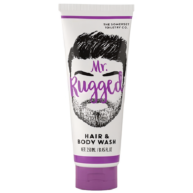SOMERSET MR型男先生雙效沐浴膠 雪松+檸檬草, 250ml, 1條