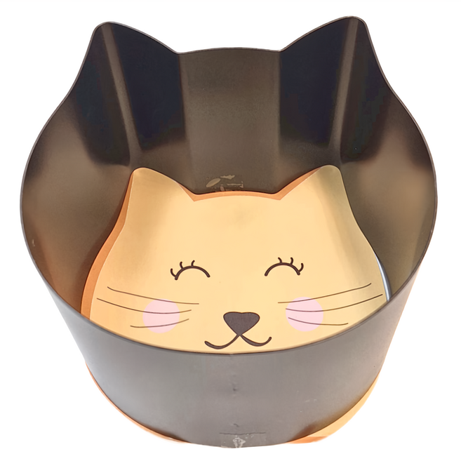 Betty's 焙蒂絲 貓咪吐司盒不含蓋 450g, 1個