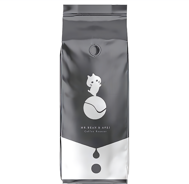 MR.BEAN&AFEI 豆豆先生與他的阿肥 耶加雪菲科契爾牧羊人咖啡豆, 咖啡豆(無研磨), 450g, 1包