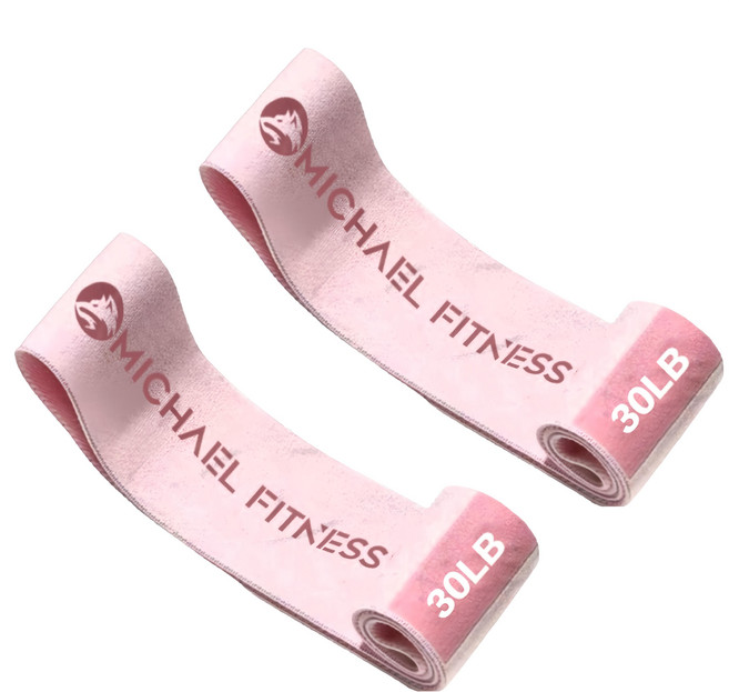 MICHAEL FITNESS 麥克健身 針織翹臀圈, 粉色, 2條