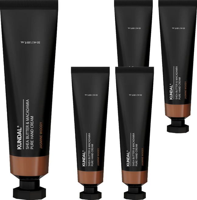KUNDAL 昆黛爾 香薰版護手霜 茉莉木香, 50ml, 5條