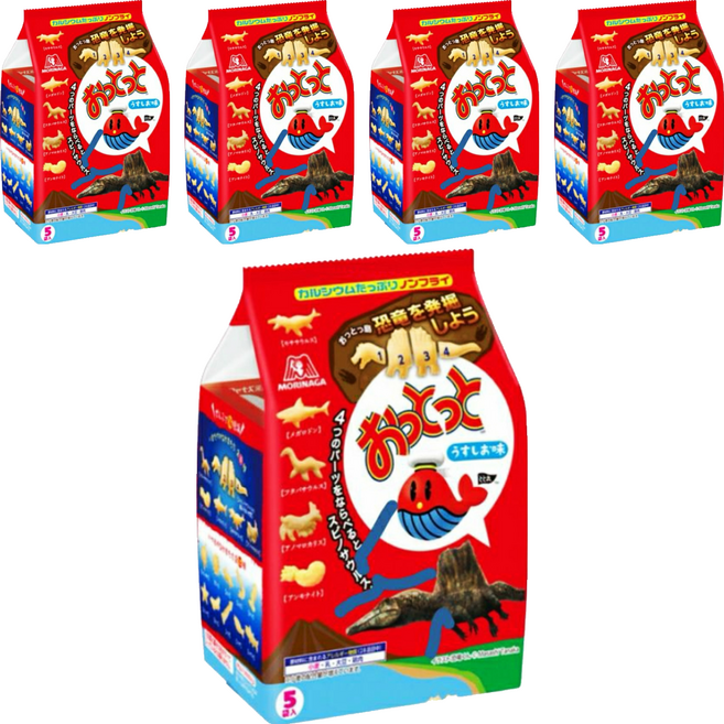 Ottotto 小魚造型餅 鹽味, 80g, 5袋