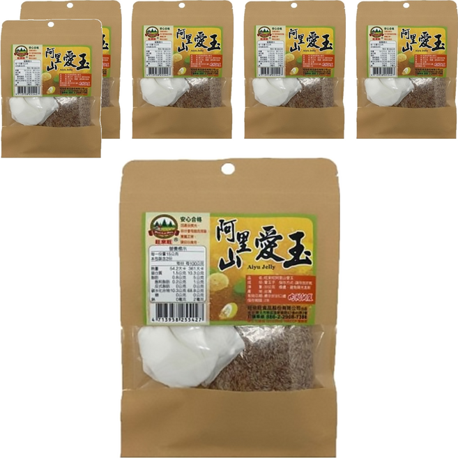 WON LAI WON 旺來旺 阿里山愛玉, 30g, 6包