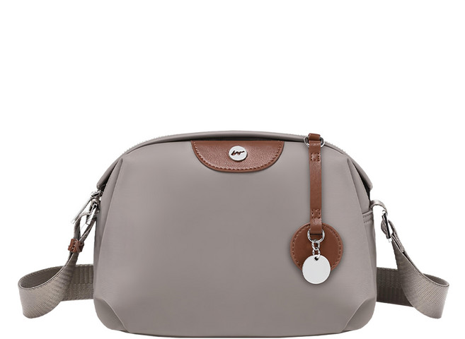 秀氣質感系列 輕量多格層 防潑水兩用包 A5181, 大象灰