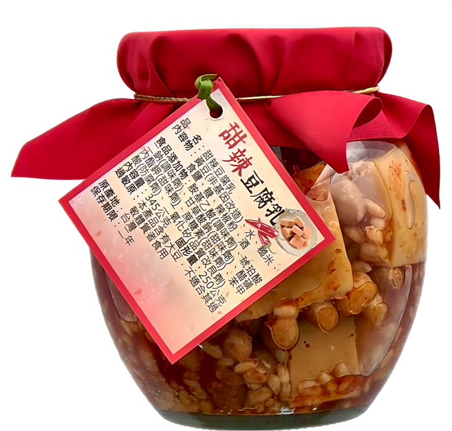 埔里鎮農會 甜辣豆腐乳 固形量250g, 345g, 1罐