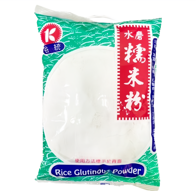 GT 谷統食品 水磨糯米粉, 600g, 1入