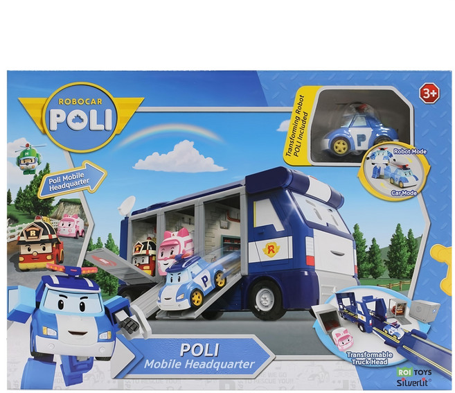 ROI TOYS 波力救援小英雄 可變形卡車頭, 救援小隊行動指揮中心, 1組