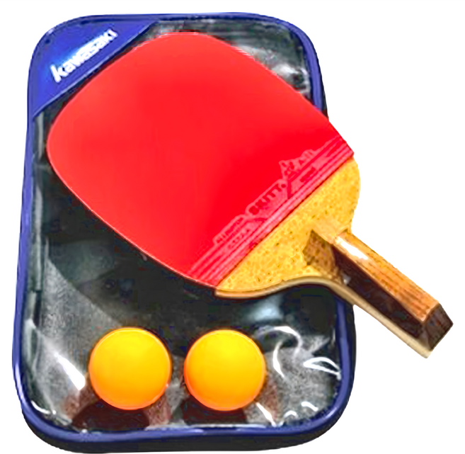 Kawasaki 川崎 正板桌球拍, KPW580, 1組