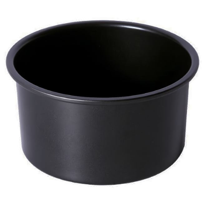 CHEFMADE 學廚 烘焙廚房系列 圓形不粘活底烤盤 黑色 10寸, 1個